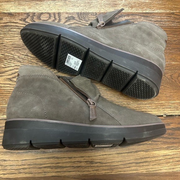 Ankle Boots-Clarks Shaylin Up 9.5 - Picture 2 of 4